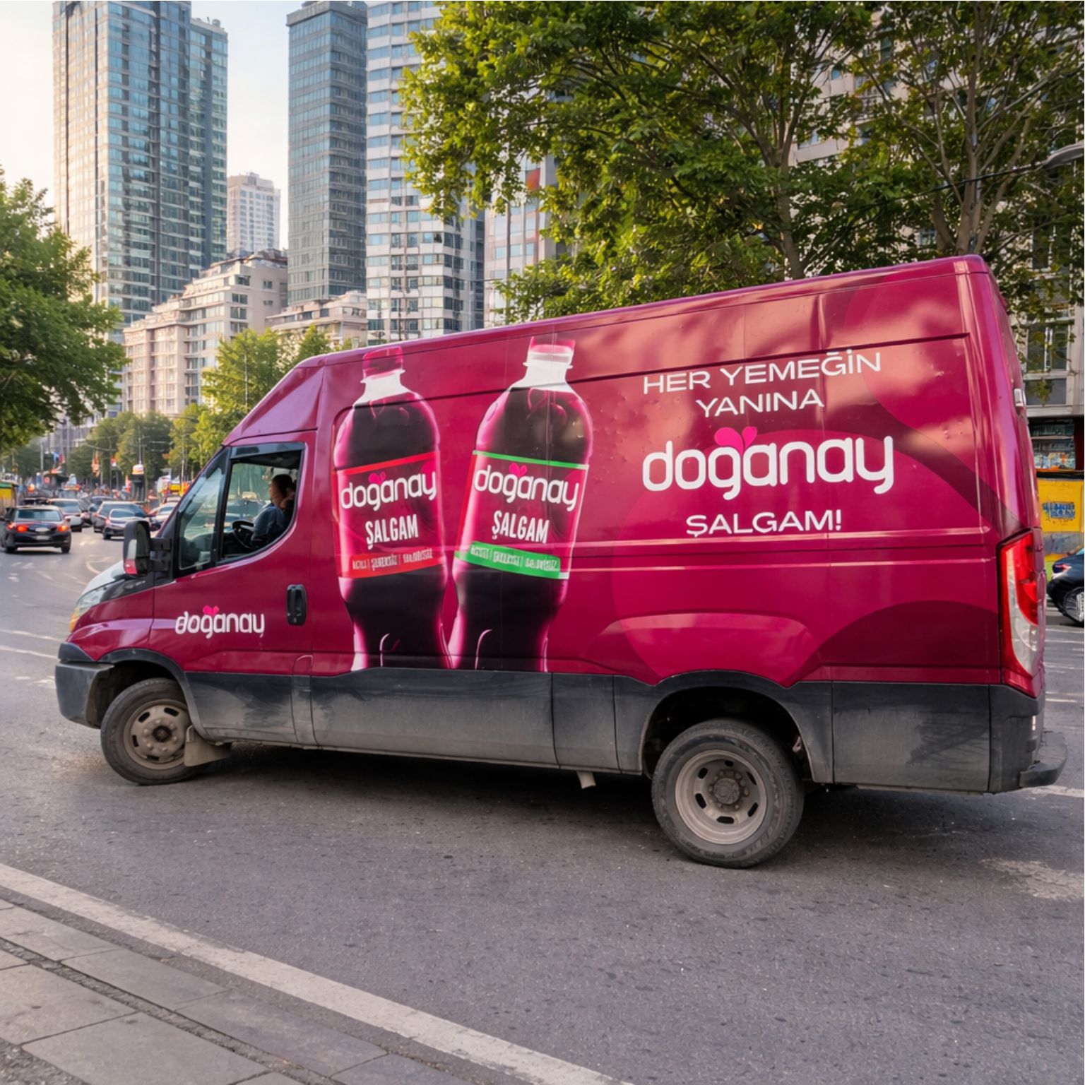 Doğanay ticari araç giydirme – Meridyen Ajans
