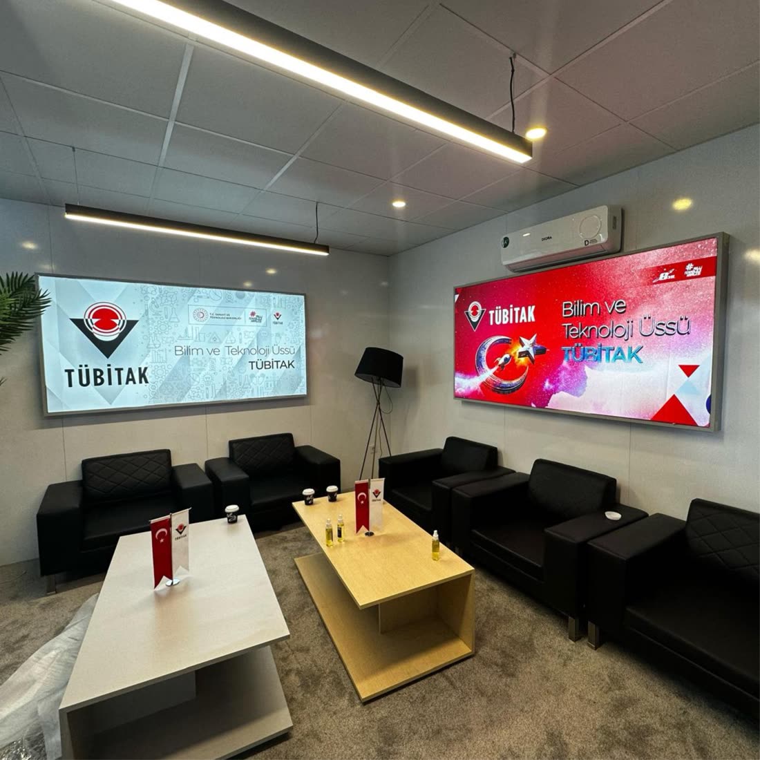 Işıklı kumaş lightbox tabela uygulaması – Meridyen Ajans
