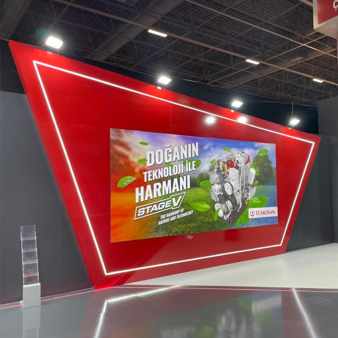 Işıklı kumaş lightbox tabela uygulaması – Meridyen Ajans